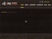Tablet Screenshot of empowerpac.org